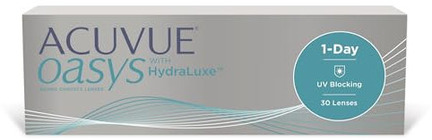 Acuvue Oasys 1-Day HydraLuxe 30 Stück Sphärische Silikon-Hydrogel Linsen