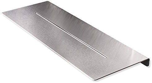 Duschablage, 30 cm breit, Edelstahl, rostfrei, sichere Verschraubung, Duschkorb, Badregal - PHOS Design