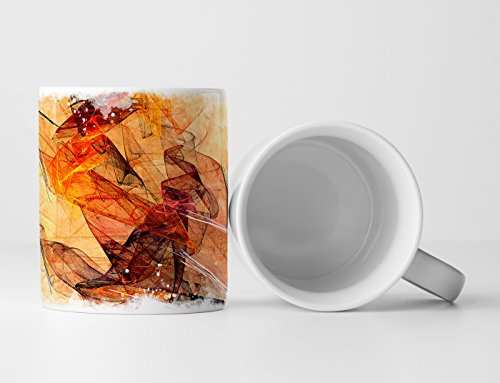 Eau Zone Design Abstrakt Tasse Geschenk