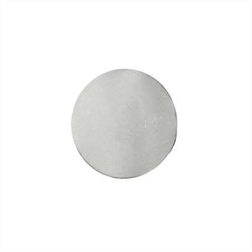 NKlaus 1 Pieza Plato Quemador de Plata para Mezcla de Incienso resinas de Incienso líquido sólido diámetro 5cm 9686