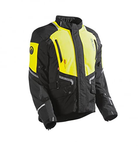 Dane RAGNAR GORE-TEX Motorradjacke Größe 50, Farbe schwarz/signalgelb