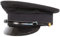 Levine Hats Herren Deluxe Chauffeur Limousine Driver Hat Fitted Qualität Doorman Cap - Schwarz - L/7 1/4/7 3/8