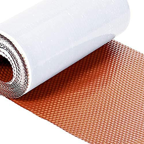 Solin en rouleau auto-adhesif aluminium 30 cm x 5 m rouge - Ral 8004