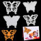 OOTSR Schmetterling Scrapbooking Prägeschablonen Stanzformen，Metall Prägeschablone für Scrapbooking, Fotopapier, Karten, Handwerk Prägen DIY Herstellung Geburtstag Geschenk Cutting Dies