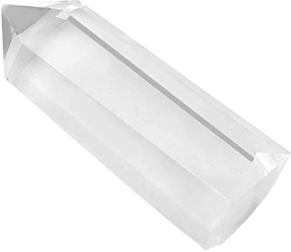 en Cristal de Quartz Transparent, Mini Prisme en Cristal de Quartz, 6 Baguettes Hexagonales en Cristal de Guérison, Pierres Naturelles pour L'équilibre énergétique, la