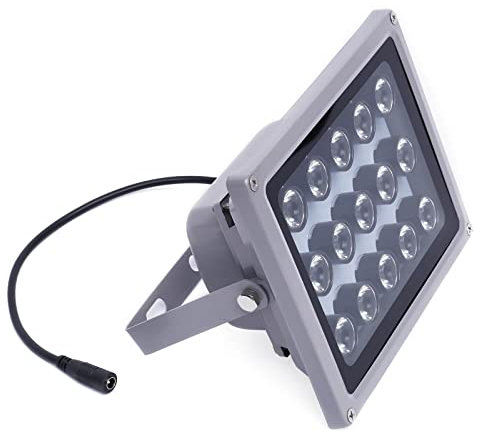 HarBin-Star 15 LED IR Beleuchtung 850nm Array Infrarot-Lampen mit Sensor 12 V IR-Beleuchtung für Kamera Nachtsicht Außen Wasserdicht für Überwachungskamera