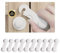 Pack de 10 Cerraduras Adhesivas de Seguridad para Puertas Bebe y Niños, Cierre Seguridad Cajones Bebe Protector Cierres Para Armarios, Ventanas, Nevera