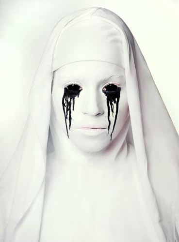 Hochwertiges Halloween Make-up Set - Horror Nonne - Verkleidung Schminke - Karneval & Motto-Party