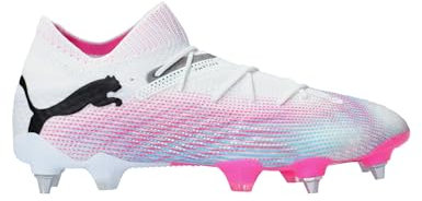 PUMA Fußball - Schuhe - Stollen Future 7 Ultimate MxSG Eclipse Bronze weissschwarzpink 40