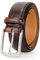 JasGood Herren Ledergürtel Klassisch Leder Gürtel für Herren Jean Business Anzug Gürtel Herren Leder mit Dornschließe 33mm Breit,Kaffee,120cm