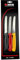 F. DICK Allzweckmesser-Set Deutschland ProDynamic (3x Messer mit Klinge 12 cm, X55CrMo14 Stahl, nichtrostend, 56° HRC, Messer Europameisterschaft, Geschenkidee EM) 85700122