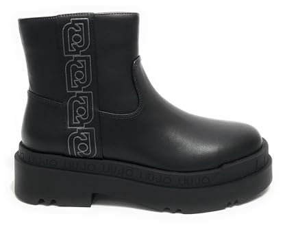 Liu Jo Scarpe Donna Stivaletto Love 52 - Ankle Boot Ecopelle Black D25LJ15 SF4051 EX174 22222 39