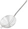 Amosfun Drahtlöffel asiatische Siebkelle Lebensmittelsieb Edelstahlsieb Sieb Sieb Drahtsieb pasta strainer Abtropfsieb für Pasta Siebpfanne Skimmer zum Servieren von Speisen Silver