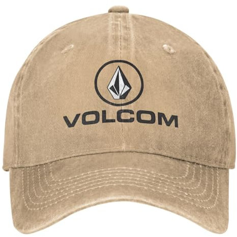 Volcoms Logo Schwarz Baseballkappe Casual Paar Frauen Trucker Hut Designer Outdoor Sonne Baseballkappen Geburtstagsgeschenk Geschenk