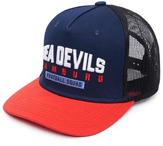 European League Of Football Caps Herren Trucker Caps Blau Adjustable