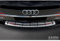 Avisa Edelstahl Heckstoßstangenschutz kompatibel mit Audi A6 (C8) Avant inkl. S-Line 2018-2023 & Facelift 2023- 'Strong Edition'