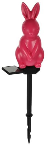 YARNOW Figurine Garten Dekorationen Outdoor Ostern Solar Lichter Bunny Solar Lampe Für Garten Ostern Landschaft Decor