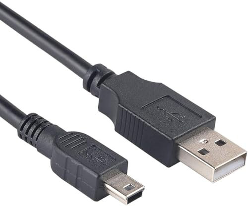 USB-A auf Mini USB 2.0 Kabel, IFC-400PCU USB Kabel Kamera Datendatei Übertragungskabel Kompatibel mit Canon Kameras und Camcordern PowerShot/Rebel/DSLR EOS T1i T2i T3 T3i T5 T5i T6 T6i T6s T7i (80cm)