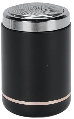 Bartschneider, USB-aufladbarer Reise-Mini-Elektro-Bartschneider, Haarschneider für die Bartpflege, Schwarz