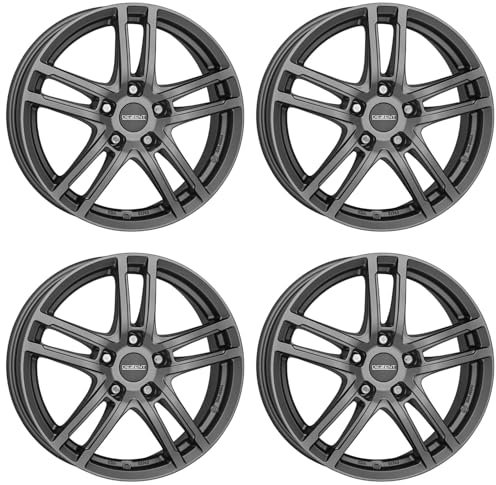 4x Dezent llantas TZ graphite 7.0Jx16 ET44 5x108