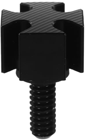 UKCOCO Bullone Vite per Sella Moto Sgancio Rapido, Dado del Sedile Posteriore Cnc Filettato 1/4-20, Accessorio Fissaggio Stabile per Moto Custom, Montaggio Semplice senza Attrezzi