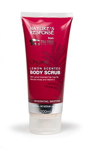 Natures Response Body Scrub Lemon, Tea Tee and Manuka Honey 200ml