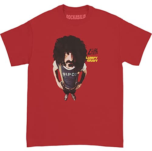 Old Glory - Frank Zappa - Uomo Lumpy Gravy T-Shirt 2X-Large Dark Rosso