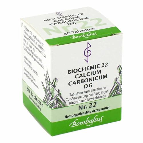 Biochemie 22 Calcium carbonicum D6 Tabletten 80 stk