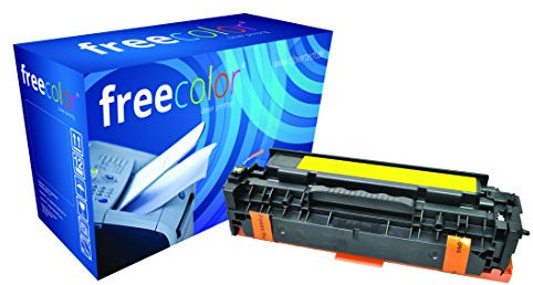 freecolor CE412A für HP Color LaserJet M451, Premium Tonerkartusche, wiederaufbereitet, 2.600 Seiten, 5 Prozent Deckung, YELLOW