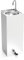 Lioninox Mobiles Handwaschbecken aus Edelstahl, hands free XS-E, Freistehend, 350 x 300 x 850 mm