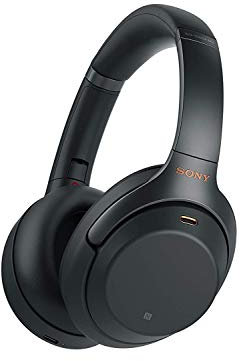 Sony WH-1000XM3 Wireless Noise Cancelling Headphones, Black (Renewed)