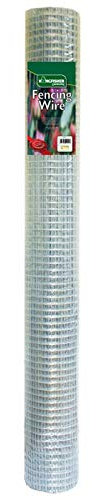 Garden Mile Plastic Mesh Net Netting Chicken Wire Garden Outdoor Planting Vegetable Protection Animal Barrier Climbing Plants Protective (13mm Square Mesh Wire Netting)