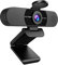 Webcam 1080p – eMeet C960 Full HD Webcam with Microphone for Video Calling, Built-in 2 Mics Ideal Streaming Webcam, 90°Wide-angle View, USB Webcam Plug and Play, Low-Light Correction and Fixed Focus