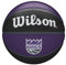 Wilson Basketball NBA TEAM TRIBUTE, SACRAMENTO KINGS, Outdoor, Gummi, Größe: 7