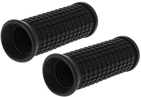 Fahrradgriffe, rutschfest, Gummi, kurz, 70 mm lang, 2 Stück