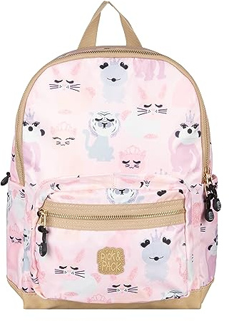 Pick & Pack, Sweet Animal Kindergarten Backpack M, coole Rucksack für Kinder mit Style und Funktionalität, Recyceltes Polyester, Schule Kinderrucksack für Jungen und Mädchen