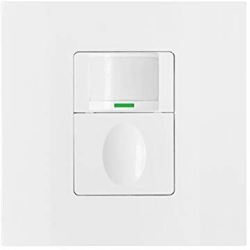 Motion Sensor Switch with Occupancy Sensor/Vacancy Sensor/On-Off Switch,Pir Motion Sensor Light Switch with Time Delay&LUX Setting Adjustable,5A,AC110~265V,PC Fireproof(Neutral Wire Required)