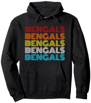 Vintage Bengals T-Shirt – Retro Bengals Pullover Hoodie