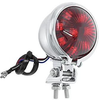 HDBUBALUS Motorcycle Tail Brake Light Rear Fender LED Fit for Harley Bobber Chopper Cafe Racer Dirt Bike