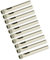 TA-VIGOR 10Pcs 7mm Diamond Drill Bit Hole Saw, Hollow Core Drill Bit Hole Saw, Diamond Coated Carving Drilling Bits for Glass Ceramics Porcelain Tile Stone Granite Marble
