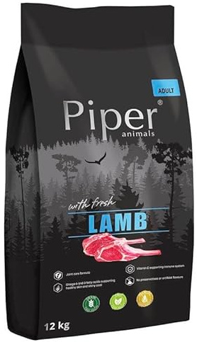 DOLINA NOTECI Piper Animals with Lamb - Dry Dog Food - 12 kg