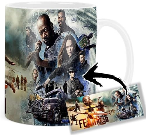 Fear The Walking Dead Alycia Debnam-Carey Lennie James Taza Ceramica Mug