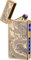 Gifts for Him Men, Electronic Lighter Arc Plasma Lighter with Battery Indicator, USB C Rechargeable Lighter Windproof Tesla Coil Lighter Portable Pocket Camping Lighter (Gold Dragon)