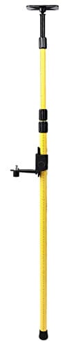 Ausla 2.8 Meter Leveling Telescoping Pole, Aluminum Alloy Laser Pole Adjustable Mounting Pole Level Pole Leveling Telescoping Pole forLine Lasers 112-280cm