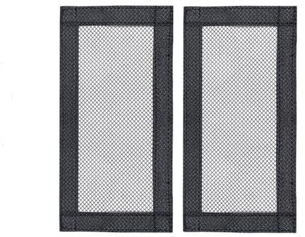 YOUNLEN 2 piezas de Ventilación Debajo del Asiento del Coche,Rejilla de la cubierta de Ventilación del Asiento,Rejilla Salida Aire Malla Antibloqueo, Model Y Model 3 Accesorios,Negro