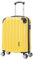 RAYKONG Valise Cabine 55x40x20cm (44L) Polycarbonate - Capacité Maximale - Serrure integrée - 20 Pouces - (RK04|Jaune)