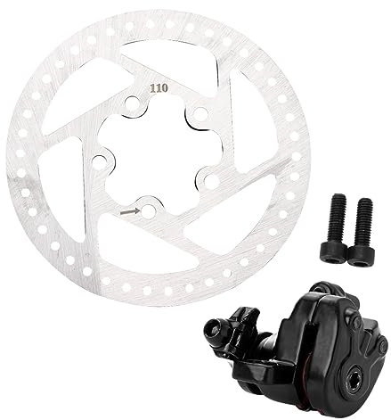 BELLIFFY Roller Bremsscheibe für E-Scooter Metall Leicht zu Montieren Robust Passend als Ersatz für M365