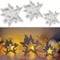 ALEFBET Silikonformen Gießformen, Silikonform Weihnachten Stern, Silikon Gießform Weihnachten, Gipsformen zum Gießen, Epoxidharz Formen zur Herstellung von Weihnachtsdekorationen