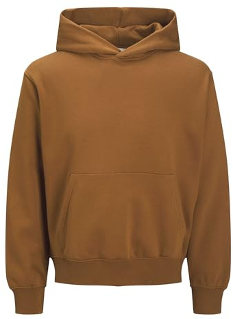 JACK & JONES Male Kapuzenpullover Einfarbig Kapuzenpullover