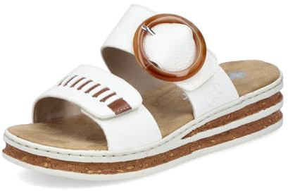 Rieker Damen Keilsandalen 62993, Frauen Sandalen